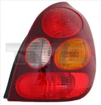 Achterlicht Rechts (kleur indicator oranje) past: TOYOTA COROLLA E11 Hatchback / Liftback 04.97-01.02