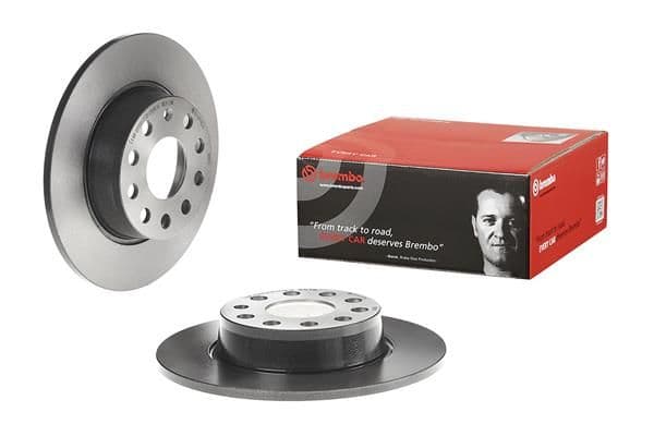 Brake disc Achter Links/Rechts past: AUDI A1, A3, A3 ALLSTREET, Q2, TT  CUPRA FORMENTOR, LEON, LEON SPORTSTOURER  SEAT ALTEA, ALTEA XL, ATECA, LEON, LEON SC, LEON SPORTSTOURER 1.0-Electric 05.01-