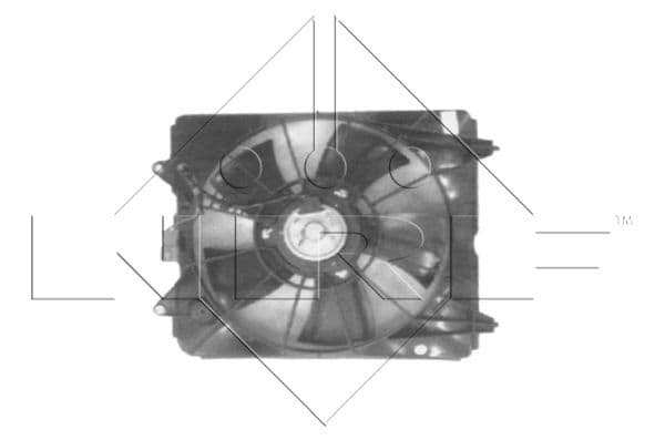 Radiatorventilator (met huisvesting) past: HONDA CR-V II, CR-V III 2.0 09.01-06.12