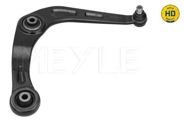 Vooras spoorcontrole arm Rechts bodem voor 18 mm (met een gewricht (knokkel)  met rubberen kussen) past: PEUGEOT 206, 206+ 1.1-2.0D 08.98-