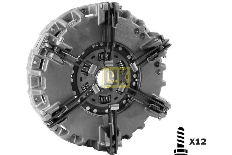 Koppelingsdeksel (310mm) past: RENAULT 700 M, 704 M, 720 M, 724 M, 750 MI, 754 MI, 800 M, 804 MI, 850 MI, 854 MI, 85, 85 X, 68-12 RA, 68-12 RS, 75-12 LS, 75-12 RA, 75-12 RS, 75-12 TS, 77-12 TS