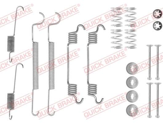 Accessory Kit, brake shoes