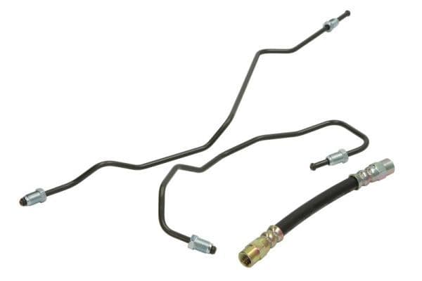 Remleiding/slang flexibel Achter Links/Rechts (lengte 296mm, M10x1/M10x1) past: PORSCHE 718 BOXSTER, 718 BOXSTER SPYDER, 718 CAYMAN, 911, 911 SPEEDSTER, 911 TARGA, BOXSTER 2.0-4.8 09.96-