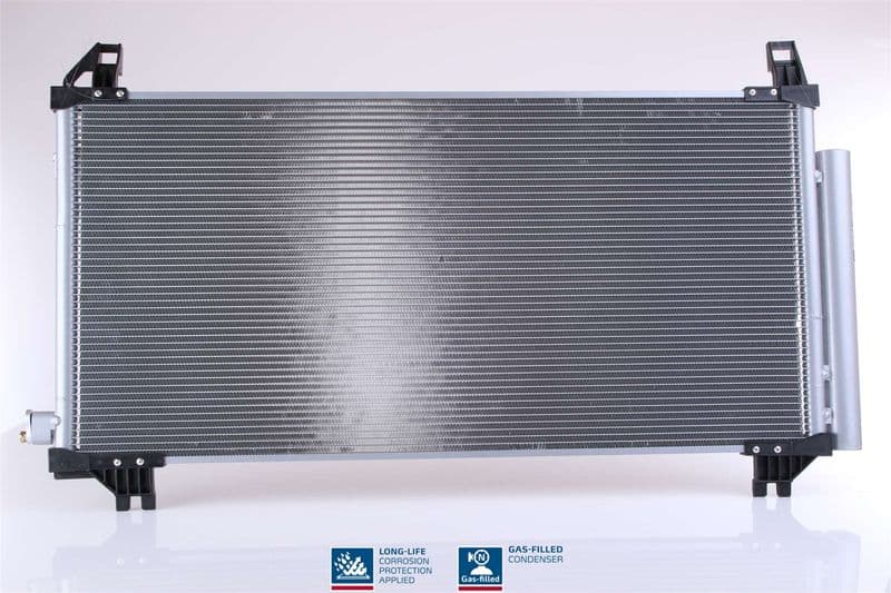 A/C condensator (met droger) past: TOYOTA YARIS 1.8 01.07-12.11