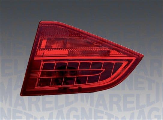 Achterlicht Links (binnen, H21W/LED, kleur indicator red, kleur van het glas red, anti-fog licht) past: AUDI A4 B8 Stationwagon 11.07-10.11