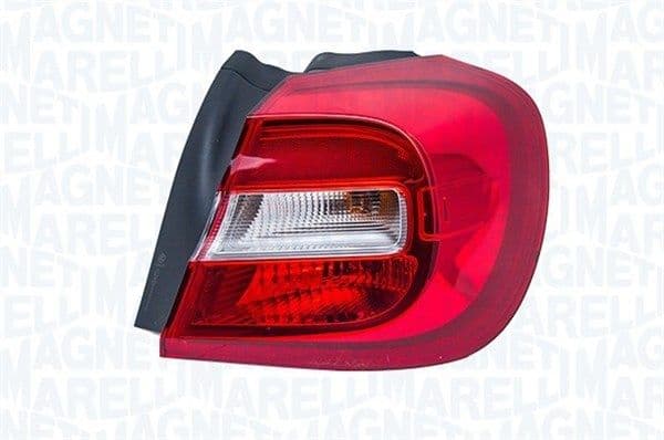 Achterlicht Rechts (extern, LED/P21W/W16W, kleur indicator wit, kleur van het glas red) past: MERCEDES GLA X156 12.13-12.19