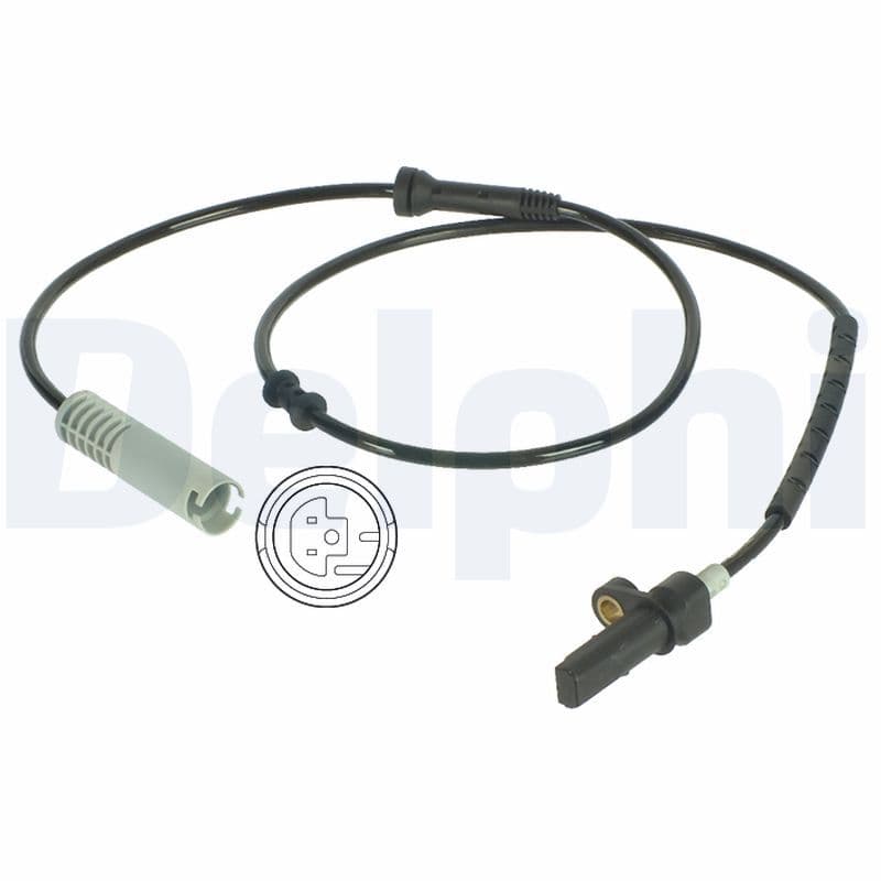 ABS-sensor Achter Links/Rechts past: BMW 7 (E38) 2.5D-5.4 03.94-11.01