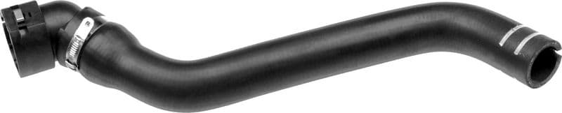 Koelsysteem rubberen slang Bodem (34,5mm/25,5mm) past: FIAT PANDA 1.1-1.2LPG 09.03-