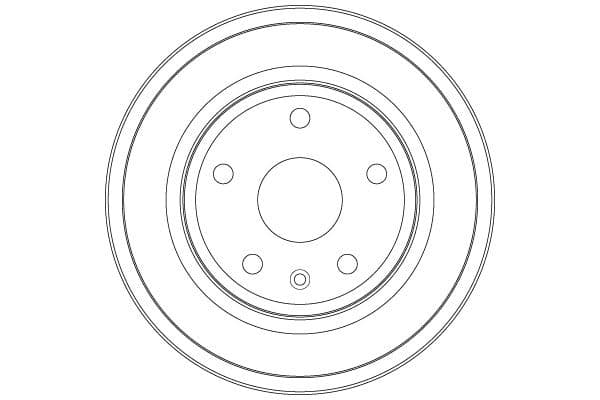 Brake drum Achter past: OPEL ZAFIRA A 1.6/1.8/2.0D 04.99-06.05