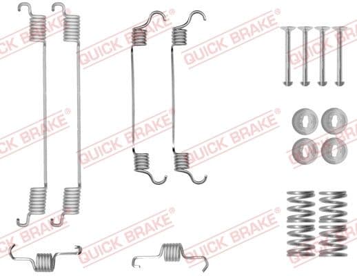 Accessory Kit, brake shoes