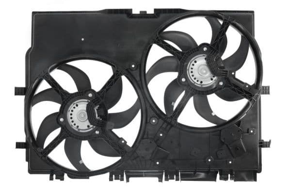 Radiatorventilator (met huisvesting, dubbel) past: FIAT DUCATO 2.2D/2.3D/3.0D 07.06-