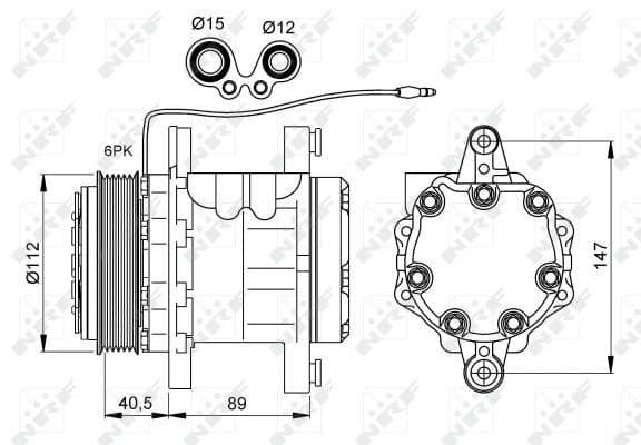 Gasveer kofferdeksel Links/Rechts maximale lengte: 546mm, sUV:169mm ((EN) boot lid with wiper and spoiler - liftback) past: SKODA SUPERB III LIFTBACK 03.15-06.24