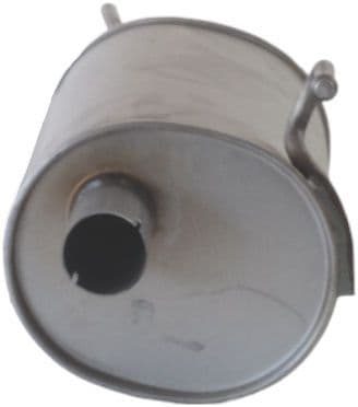 Uitlaatsysteem achterste geluiddemper past: OPEL COMBO, COMBO TOUR 1.3D/1.7D 10.01-