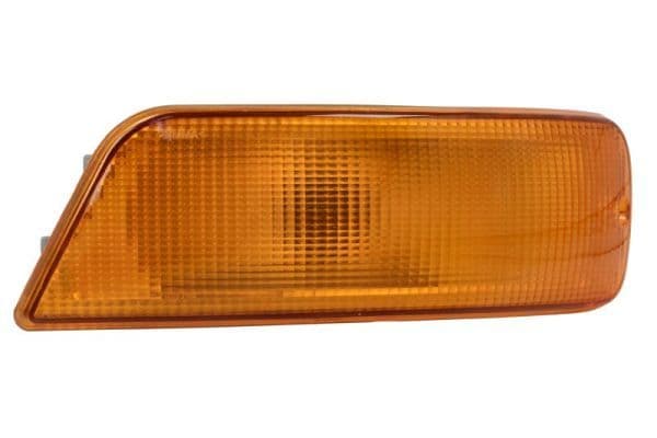 Knipperlicht voor Links (kleur van het glas: oranje, met lampvoet) past: MERCEDES ATEGO, ATEGO 2, AXOR 2, ECONIC, ZETROS 01.98-
