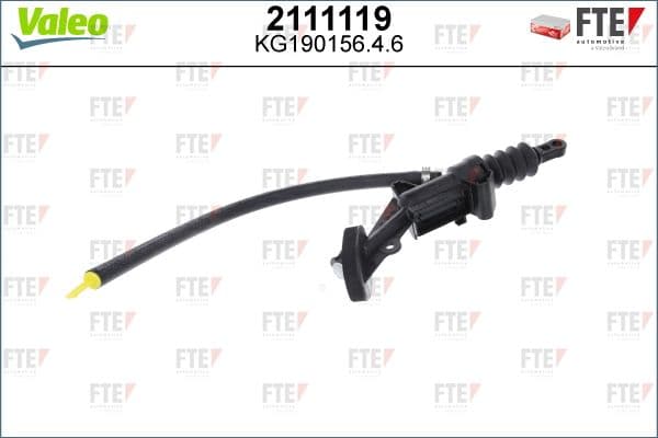 Hoofdcilinder koppeling (19/19,1mm), voertuig met het stuurwiel op de links past: FORD TOURNEO CUSTOM V362, TRANSIT CUSTOM V362, TRANSIT V363 2.2D 09.12-