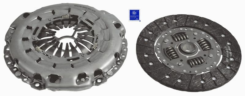 Zelfstellende koppelingskit (240mm) past: VW CRAFTER 30-35, CRAFTER 30-50 2.5D 04.06-05.13