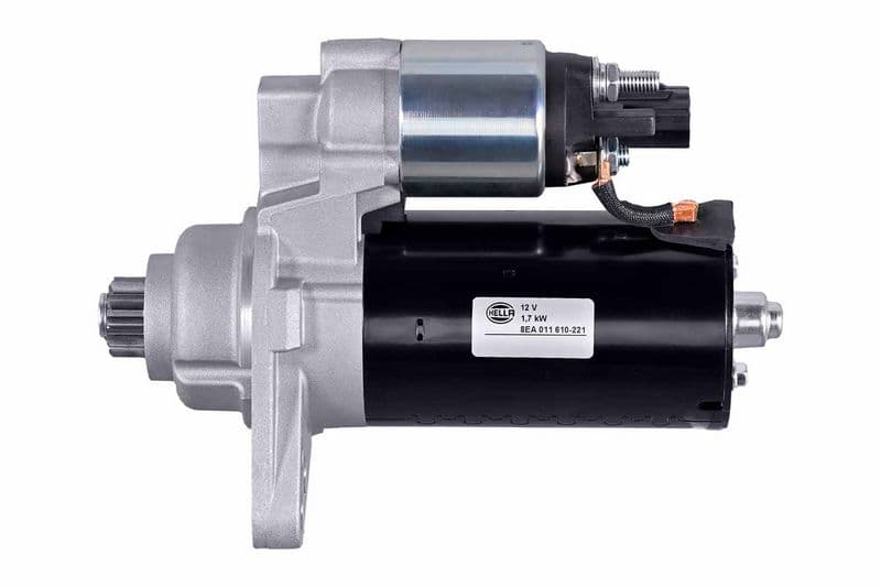Starter (12V, 1,7kW, (en) new with a deposit) past: AUDI A3, TT  SEAT ALTEA, ALTEA XL, CORDOBA, IBIZA III, IBIZA IV, IBIZA IV SC, LEON, TOLEDO III  SKODA FABIA I, FABIA I PRAKTIK 1.4-2.0D 10.99-11.18