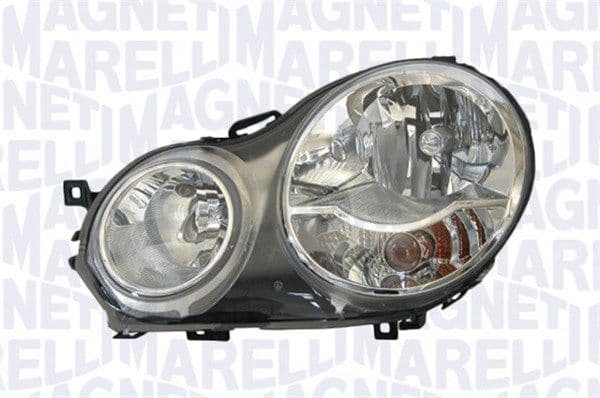 Koplamp Rechts (H1/H7/PY21W/W5W, elektrisch, met motor, kleur invoegen: verchroomd) past: VW POLO IV 9N, POLO IV 9N3 10.01-11.09