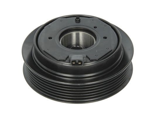 Airco compressor koppeling compleet (DENSO SCS08 6PK 120mm) past: ALFA ROMEO 145, 146  FIAT BARCHETTA, BRAVA, BRAVO I, DOBLO, MAREA, PALIO, PUNTO, STRADA 1.4/1.8/1.9D 07.94-