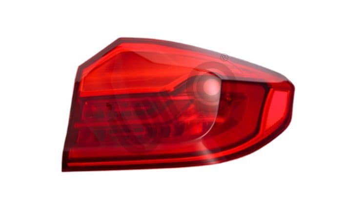 Achterlicht Rechts (extern, LED, kleur indicator geel/transparant, kleur van het glas red) past: MERCEDES E-KLASA A207/C207 01.09-05.13