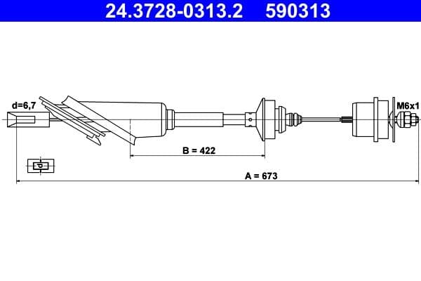 Clutch cable