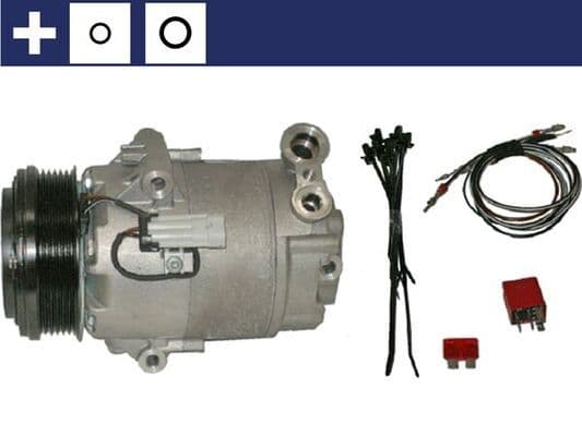 Airconditioning compressor past: OPEL ASTRA H, ASTRA H CLASSIC, ASTRA H GTC, ZAFIRA B 1.7D 03.04-