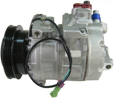 Airconditioning compressor past: AUDI A4 B5, A4 B6, A6 C4, A6 C5, A8 D2  SKODA SUPERB I  VW PASSAT B5, PASSAT B5.5 1.6-4.2 03.94-03.08