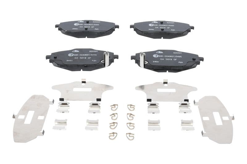 Remblokken set Voor , past: TOYOTA C-HR, COROLLA 1.2-2.0H 10.16-