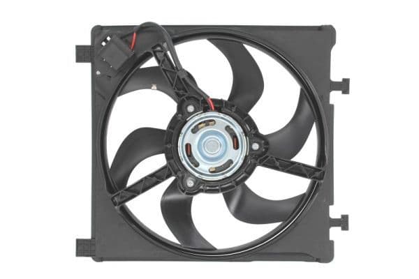 Radiatorventilator (met huisvesting, (EN) with radiator fan frame (Zarge)) past: SEAT MII  SKODA CITIGO  VW LOAD UP!, UP! 1.0/1.0CNG/Electric 08.11-11.23