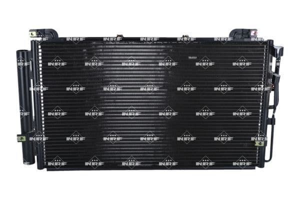 A/C condensator (met droger) past: HYUNDAI MATRIX 1.6/1.8 06.01-08.10