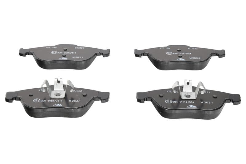 Remblokken set Voor , past: RENAULT GRAND SCENIC II, SCENIC II 1.4-2.0D 06.03-12.09