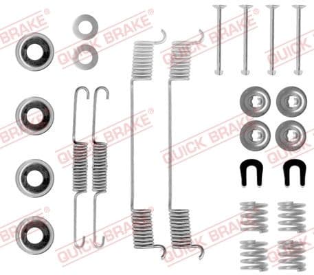 Accessory Kit, brake shoes
