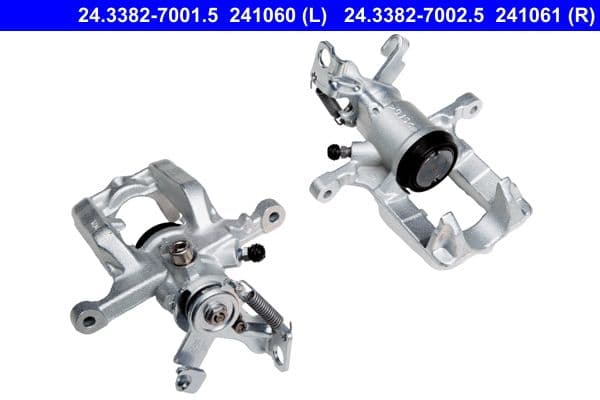 Schijfremklauw Achter Links (gereviseerd) past: CHEVROLET CRUZE, VOLT  OPEL AMPERA, ASTRA J, ASTRA J GTC, CASCADA, ZAFIRA C 1.3D-2.0D 05.09-