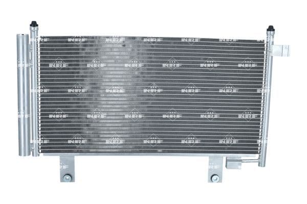 A/C condensator (met droger) past: FIAT SEDICI  SUZUKI SX4 2.0D 06.06-