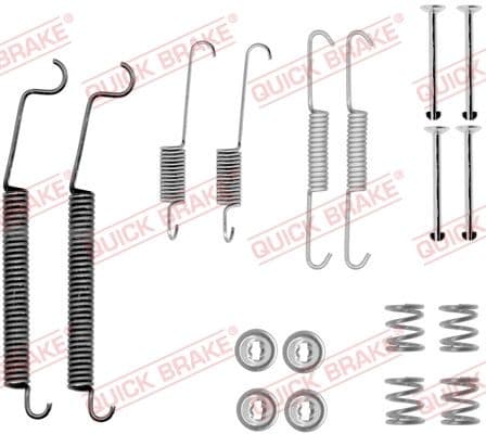 Accessory Kit, brake shoes