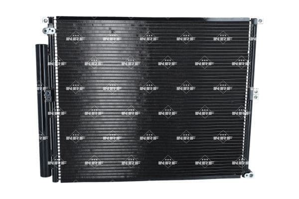 A/C condensator (met droger) past: TOYOTA LAND CRUISER PRADO 3.0D 09.02-12.10