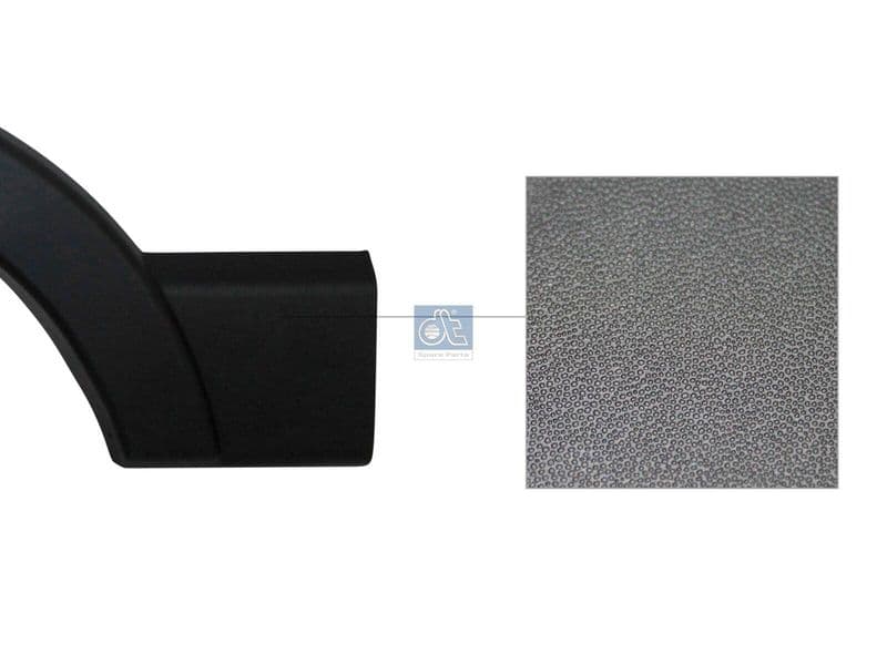 Intercooler slang (Uitlaatzijde, 50/76mm, zwart) past: NISSAN ATLEON B660N/B6-60Ti-H/B6-60Ti-L 09.99-