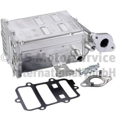 Uitlaatgassen radiator (met pakkingen) past: MAN TGE  VW CALIFORNIA T6 CAMPER, CRAFTER, MULTIVAN T6, TRANSPORTER T6, TRANSPORTER T6 / CARAVELLE T6 2.0D 04.15-