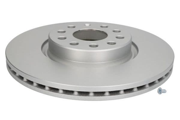 Brake disc Voor Links/Rechts (gecoat) past: AUDI A1, A3, A8 D4, Q2, Q3, TT  SEAT ALHAMBRA, ALTEA, ALTEA XL, ATECA, LEON, LEON SC, LEON SPORTSTOURER, LEON ST, TARRACO 1.0-Electric 03.99-