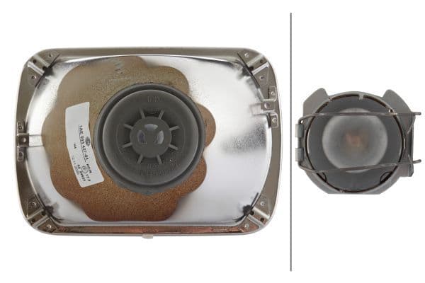 Universele koplamp Links/Rechts (H4) past: DAIHATSU CHARADE II, ROCKY 04.83-12.01