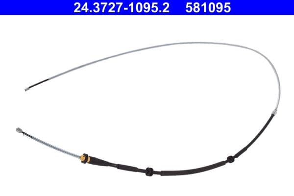 Handremkabel Achter Links/Rechts (1970mm/775mm/240mm) past: MERCEDES CITAN MIXTO (DOUBLE CABIN), CITAN (MPV), CITAN/MINIVAN (W415)  RENAULT KANGOO BE BOP, KANGOO EXPRESS 1.2-Electric 02.08-