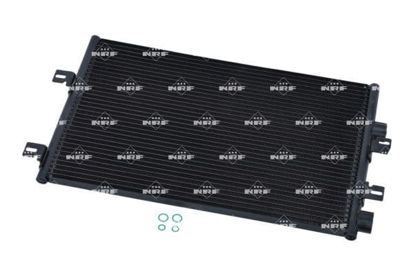 A/C condensator past: DACIA SOLENZA  NISSAN KUBISTAR  RENAULT KANGOO, KANGOO EXPRESS 1.4/1.5D/1.9D 12.01-