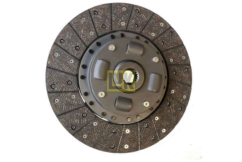 Koppelingsplaat/plaat biologisch (300mm volledig profiel) past: MASSEY FERGUSON 350, 352, 355, 360, 362, 365, 375, 375 TURBO, 390, 4215, 4315, 4320