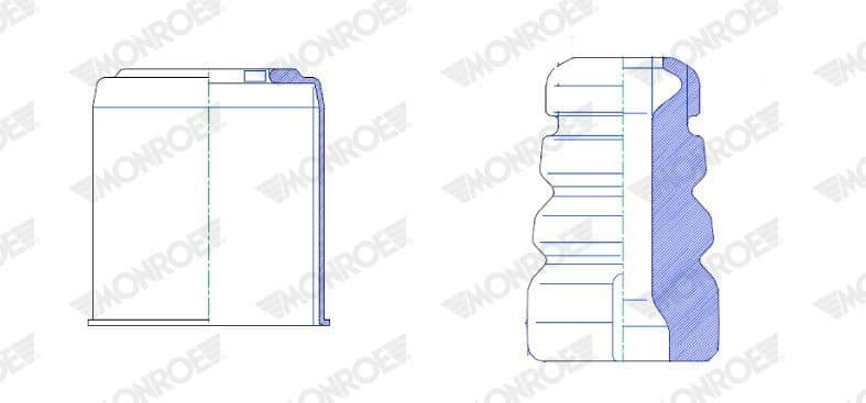 Dust Cover Kit, shock absorber