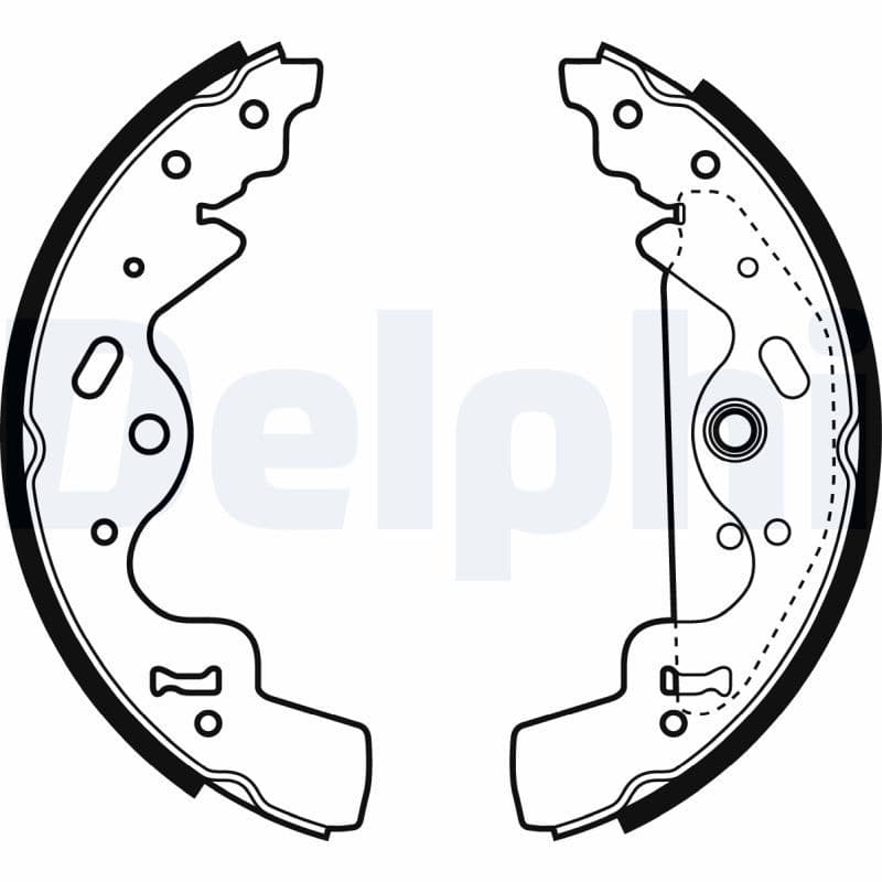 Brake shoe set
