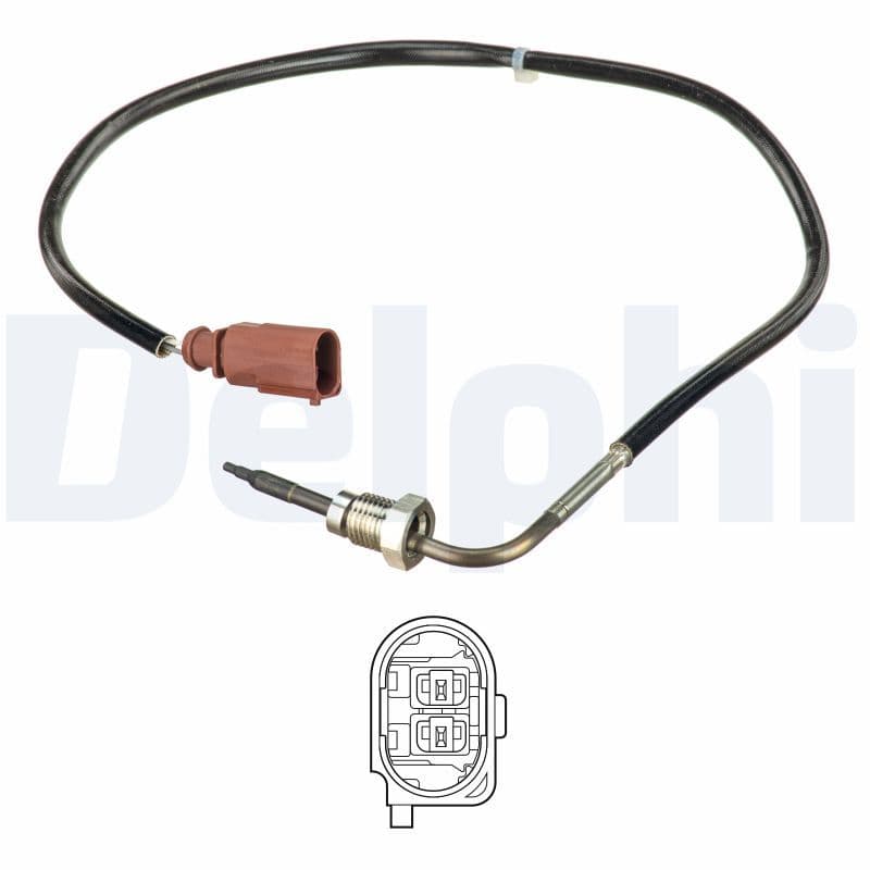 Uitlaatgastemperatuursensor (Vóór DPF) past: VW TIGUAN 2.0D 09.07-07.18