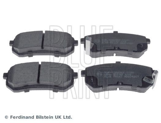 Remblokken set Achter , past: HYUNDAI I10 I  KIA PICANTO I 1.0-1.2LPG 04.04-12.13
