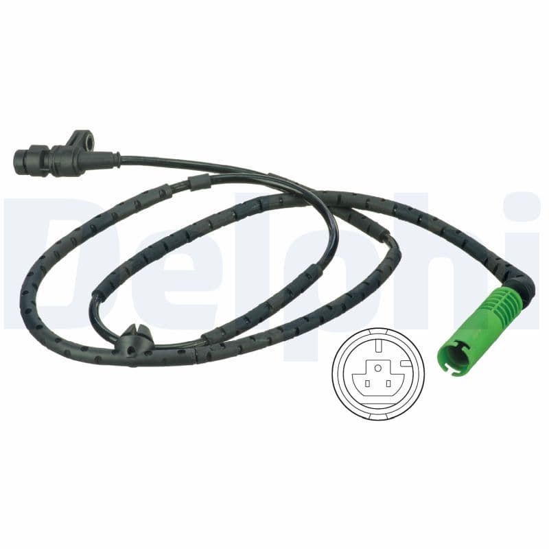 ABS-sensor Achter Links/Rechts past: LAND ROVER RANGE ROVER III 3.0D-5.0 03.02-08.12