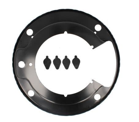 Remtrommel deksel Links past: VOLVO FH, FH12, FH16, FH16 II, FL10, FL12, FL6, FL7, FM, FM10, FM12, FM7, FM9, NH12 D10A310-TD73ES 09.85-