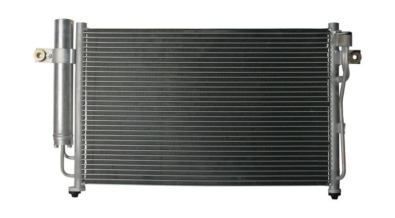 A/C condensator (met droger) past: HYUNDAI GETZ 1.1-1.6 09.02-12.10
